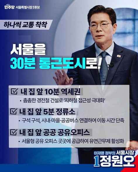 서울을 30분 통근도시로!
